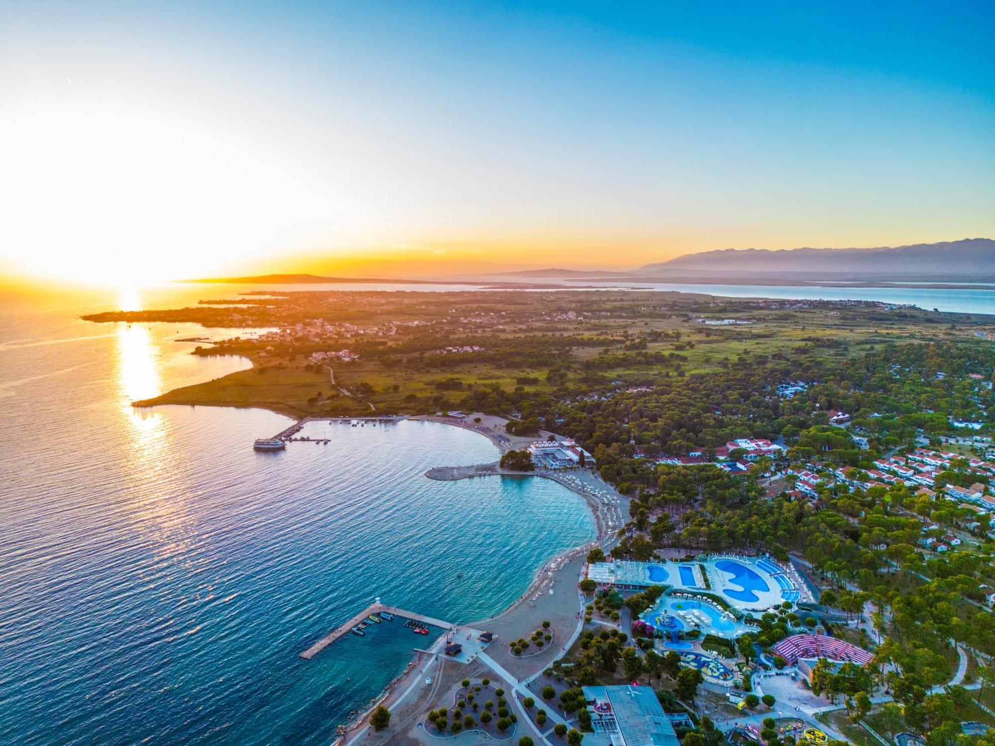 Zaton Holiday Resort Mobile Homes Nin Bagian luar foto