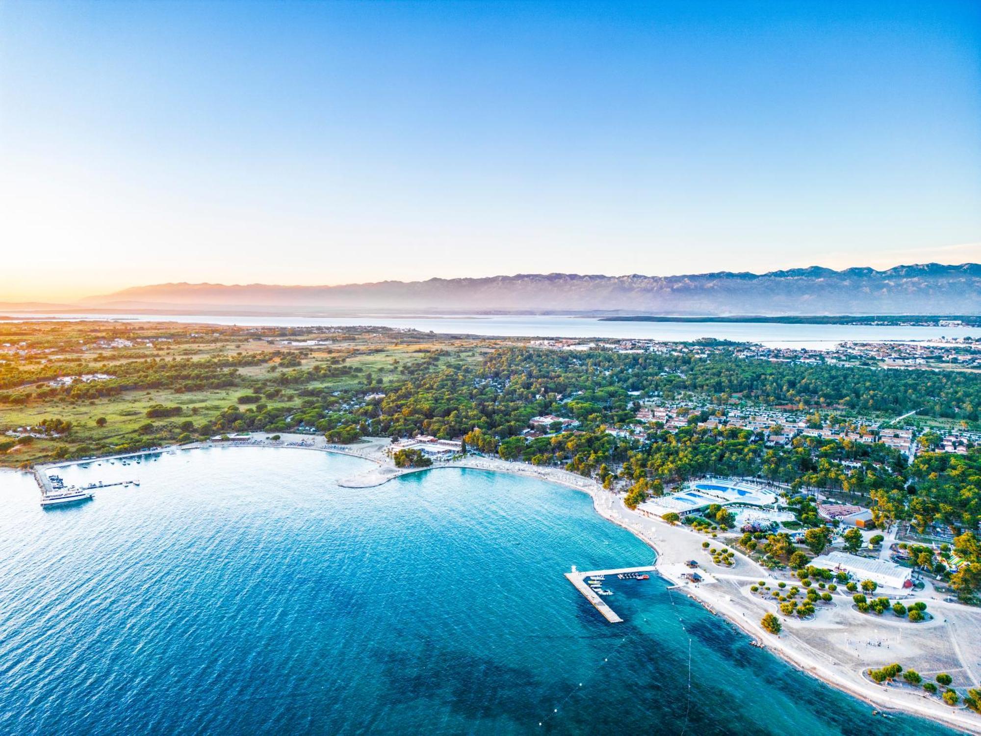 Zaton Holiday Resort Mobile Homes Nin Bagian luar foto